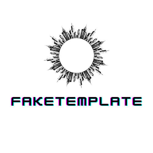 FAKE TEMPLATE.ORG